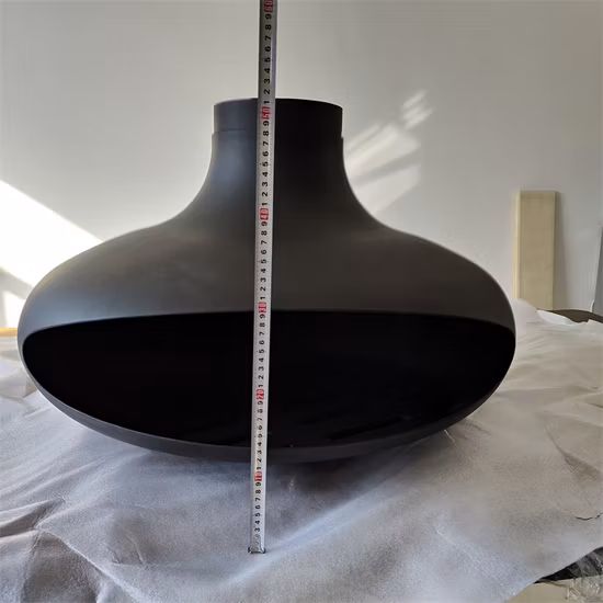 Steel Round Metal Custom Thickness Modern Simple Heater Fire Pit