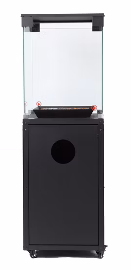 強化ガラス製ガス火鉢