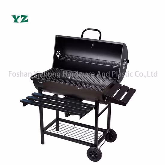 木製テーブル ポータブル 屋外 中庭 キッチン グリル 炭火 BBQ グリル